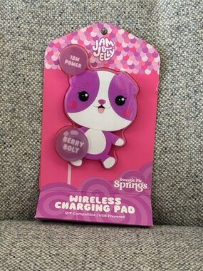 Jam & Jelly 15W Wireless Charging Pad Qi Compatible Kitty Design NIB